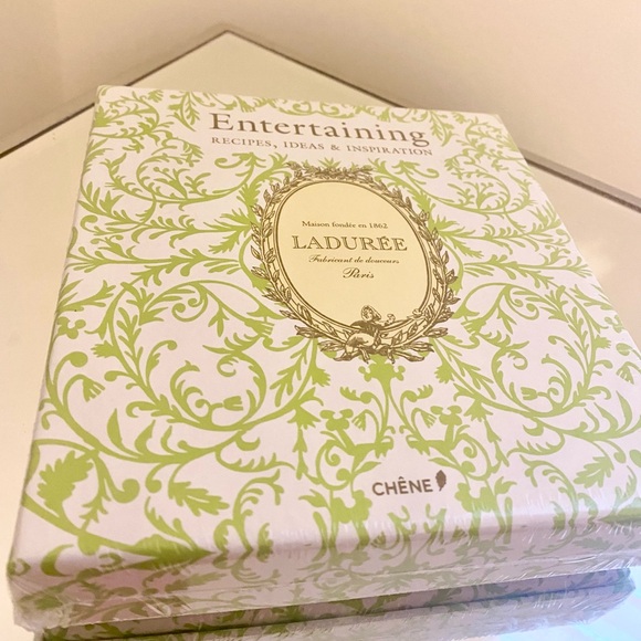 Laduree Accessories - Ladurée Entertaining Book Entertaining Laduree RECIPES, IDEAS & INSPIRATION Book